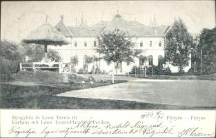 Pöstyén spa, tennis court