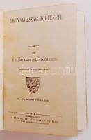 Szalay-Baróti: Magyar nemzet története c. történelmi munka minikönyv változat! Bp., 1896. Lampel és ...