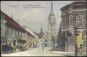 Budapest I. Mátyás templom, hirdetőoszlop