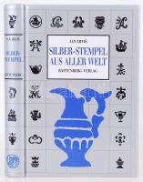 Jan divis: Silber-stempel aus aller Welt, 1992 Augsburg. Ezüst jelzések a világból kb 2000 db