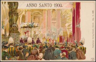 Holy year, 1900, litho, s: Cenni