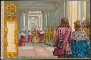 Jubilee 1700, Pope Innocent XII, litho, s: G. Lessi e Leoni