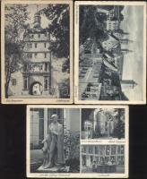Bad Mergentheim 3 db régi, használatlan városképes lap / 3 pieces unused postcard