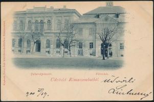 Rimaszombat Town hall, bank