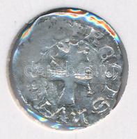 1373-1382. Denár Ag "I. Nagy Lajos" T:3 Huszár 547.,Unger I.: 432.a