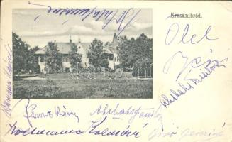 Laborcrév, Krasznibród castle (EK)