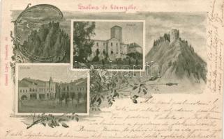 Zsolna, Budatin, Lietava, Óvár