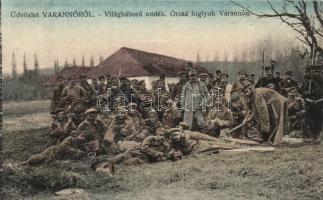 Varannó; Military WWI, Russian POWs