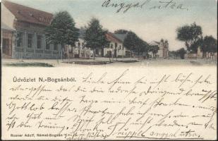 Németbogsán with synagogue