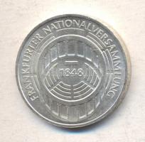 NSZK 1973G 5M Ag "125. évforduló Frankfurt Nemzetgyűlés" T:1
GFR 1971D 5 Mark Ag "125...