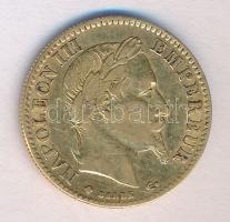 Franciaország 1866BB 10Fr Au(0.900) (3,23g) Strasbourg T:2-,3 
France 1866BB 10 Francs Au(0.900) (3,...