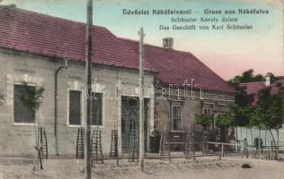 Nákófalva the shop of Károly Schüszler
