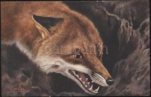 Fox, s: Elsa Oehme, Raphael Tuck Oilette (EK)