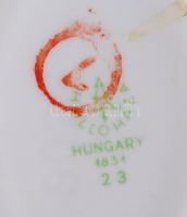 Hollóházi doboz tétel összesen 3db, jelzettek, hibátlanok, 13×9 cm, 8×4 cm, 5×4 cm