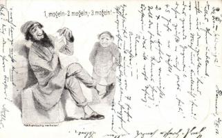 1 mogeln, 2 mogeln, 3 mogeln, Judaica, humour