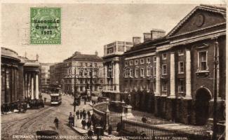 Dublin Westmoreland street, entrance to Trinity College