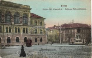 Sopron Casino u. Straßenbahn