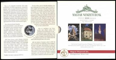 2010. 5Ft-200Ft 6klf db + "Pécs 2010 Európa Kulturális Fővárosa" Ag (999) emlékérem, szett...