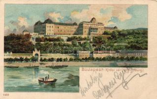 Budapest I. Királyi vár litho