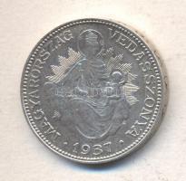 1937. 2P Ag "Madonna" T:2