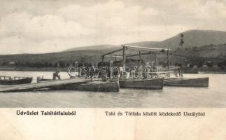 Tahitótfalu uszályhíd