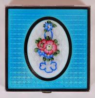 cca 1920 Elgin utazóóra "Illinois W.C.Co. Elgin Sterling" jelzésű, részben aranyozott ster...