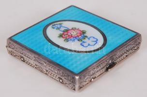 cca 1920 Elgin utazóóra "Illinois W.C.Co. Elgin Sterling" jelzésű, részben aranyozott ster...