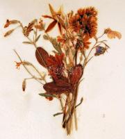 Croquis et fleurs des environs de Montreux. Eredeti rézkarcokkal és szárított virág gyűjteménnyel