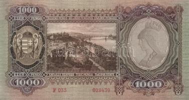 1943. 1000P T:I-(kis saroktörés)