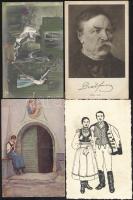 9 db régi, különböző tematikájú motívumlap