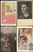 12 db régi, vegyes tematikájú motívumlap