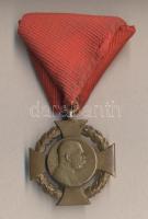 1908. "Katonai Jubileumi Kereszt" mellszalaggal T:2-  1908. Diamond Jubilee Cross for the Armed Forces with C:VF