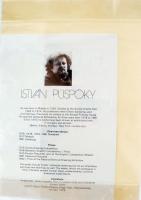 Püspöky István (1950- ) Árgyélus mesél szignált rézkarc merített papíron (EA II/XV. jelzéssel) 42x30...