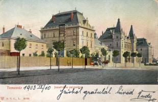 Temesvár Józsefváros Bahnhof