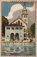 Vienna Hunting Expo 1913 clock tower s: H. Kalmsteiner (fl)