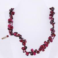 Gránát nyaklánc, h:41 cm