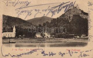 Vág-Podhragy castle, church (EK)