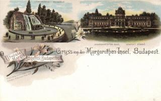 Budapest XIII. Margitsziget litho