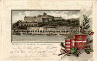 Budapest I. Királyi Vár Emb. litho