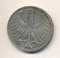 NSZK 1951G 5M Ag T:2-
GFR 1951G 5 Mark Ag C:VF