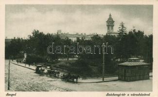 Szeged Széchenyi tér a városházával
