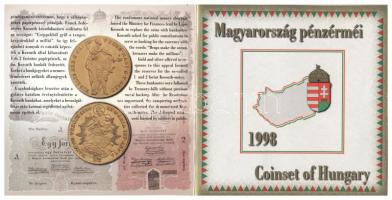 1998. 50f-200Ft 10klf db, benne 2klf 100Ft és 200Ft Ag "Deák" + 1db 100Ft "1848-49-es...