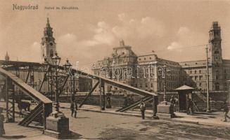 Nagyvárad bridge, town hall