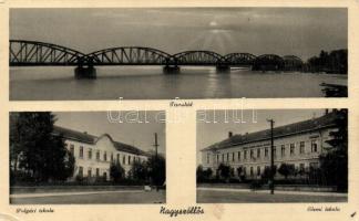 Nagyszőllős bridge, school (EK)