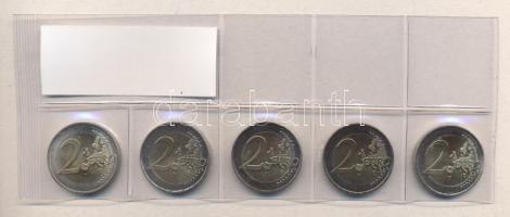 Németország 2007A-D-F-G-J 2 "Mecklenburg-Vorpommern" 5x klf verdejellel! T:1,1-
Germany 2...