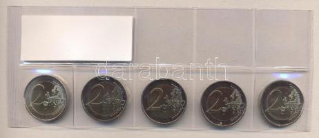 Németország 2008A-D-F-G-J 2 "Hamburg St. Michel templom" 5x klf verdejellel! T:1,1-
Germa...