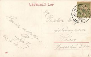 Szabadka, Széchenyi utca, Spitzer kereskedése / street with shop