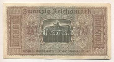 Német 3. Birodalom 1940-45. 20M T:II-
German Third Reich 1940-45. 20 Reichsmark C:VF