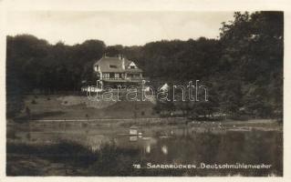 Saarbrücken Deutschmühlenweiher (mill pond)