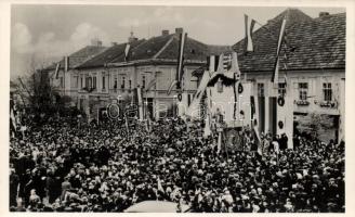 Losonc entry of the Hungarian troops